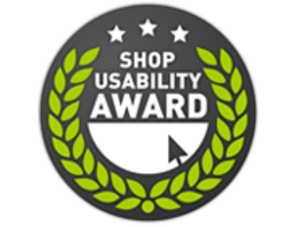 Das Logo des Shop Usability Awards