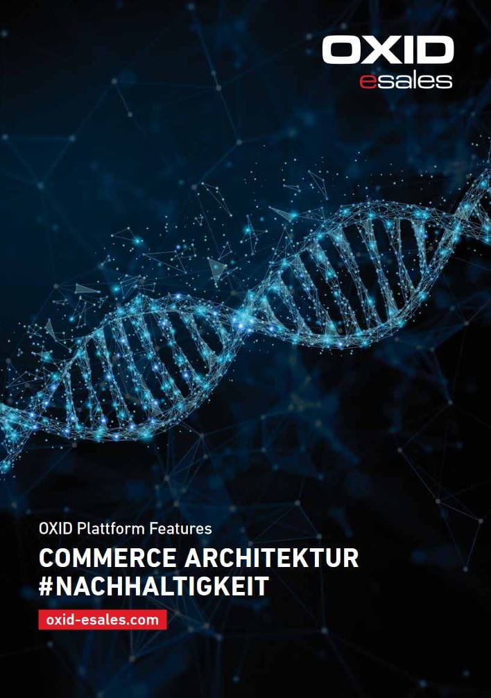 Feature Broschüre Commerce Architecture